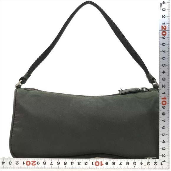 Prada Dark Green Nylon Tessuto Mini Bag! - Picture 3 of 14